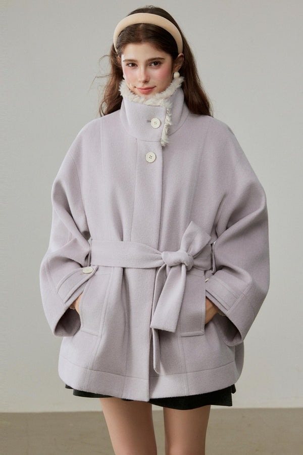 Winter Silhouette Woolen Coat