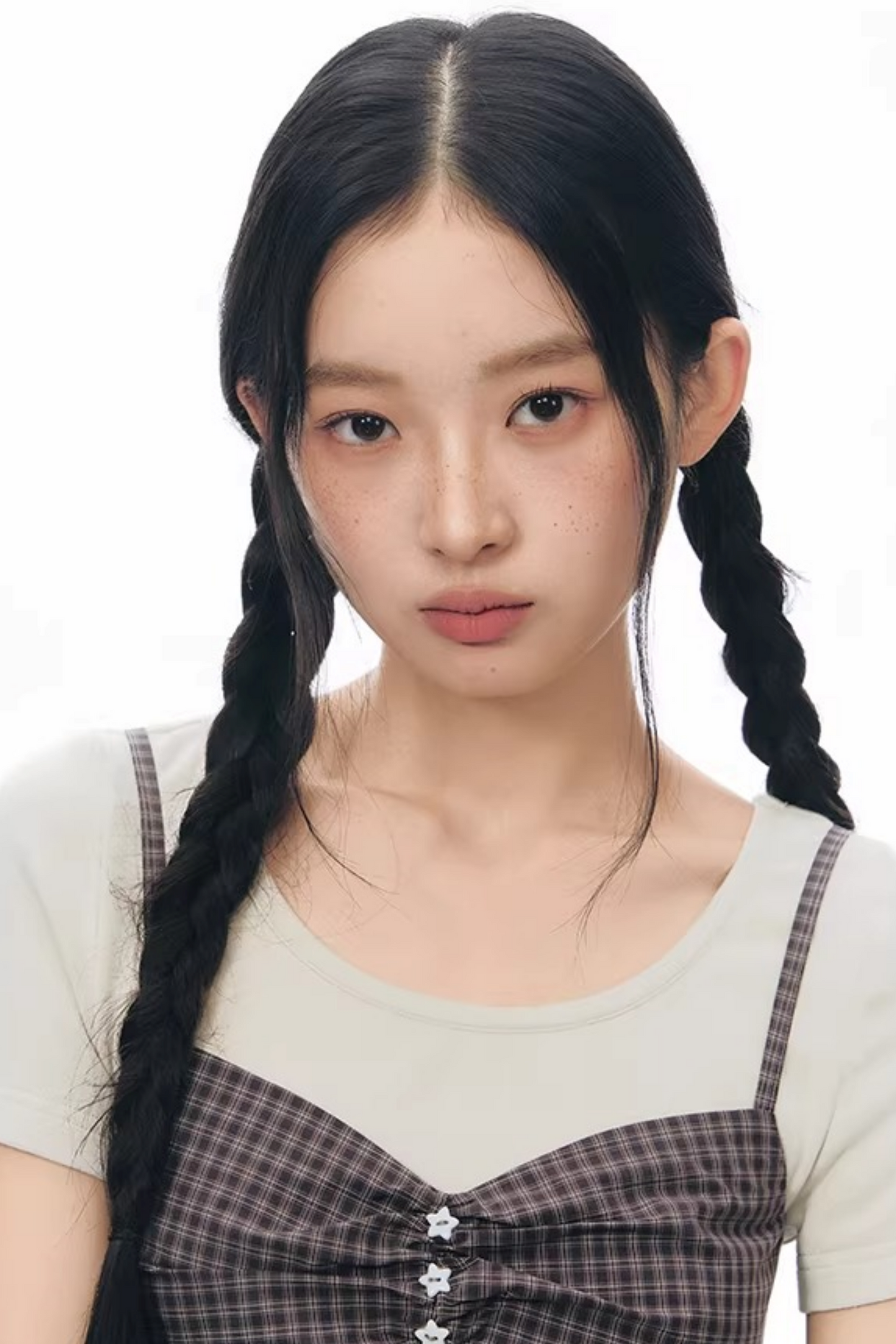 Fake Two-Piece Cotton Top