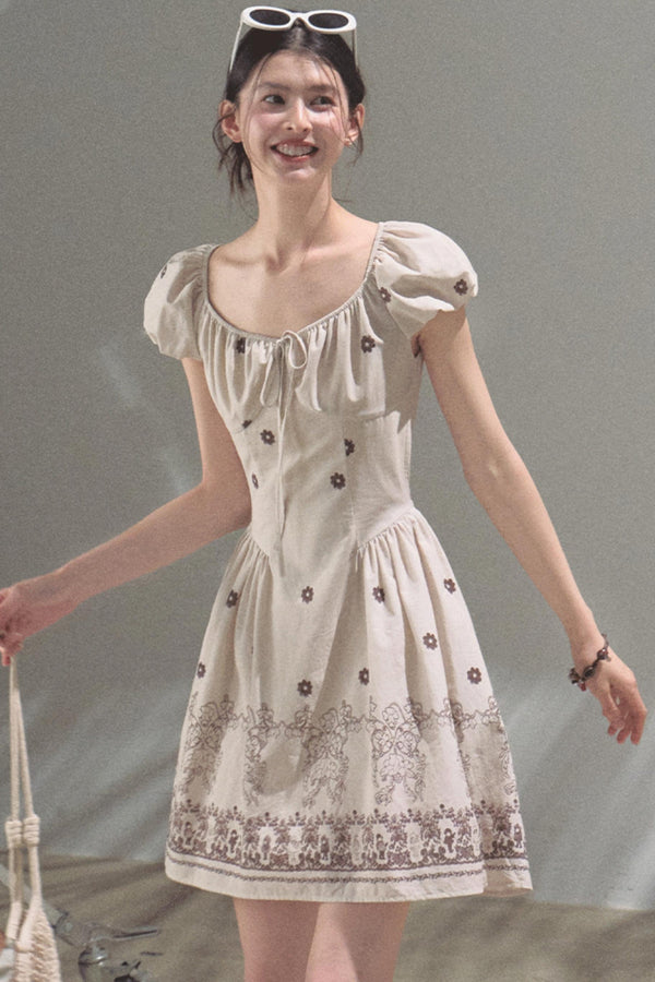 Radiant Cotton Dress