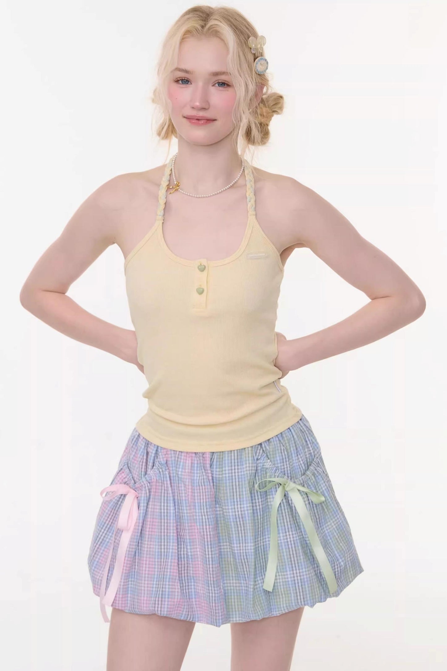 Braided Sunlight Halter Top