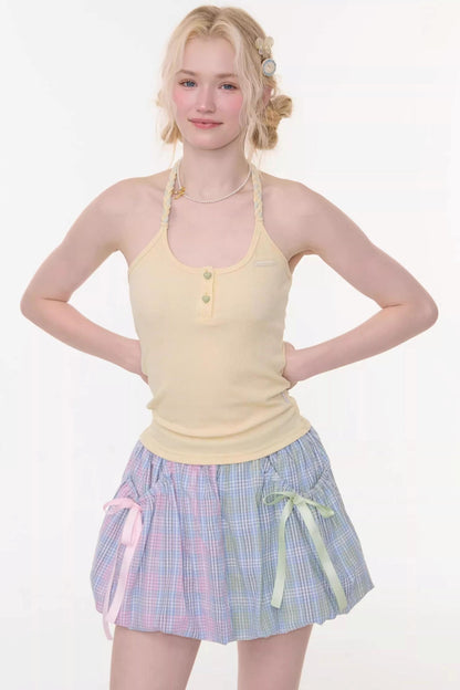 Braided Sunlight Halter Top