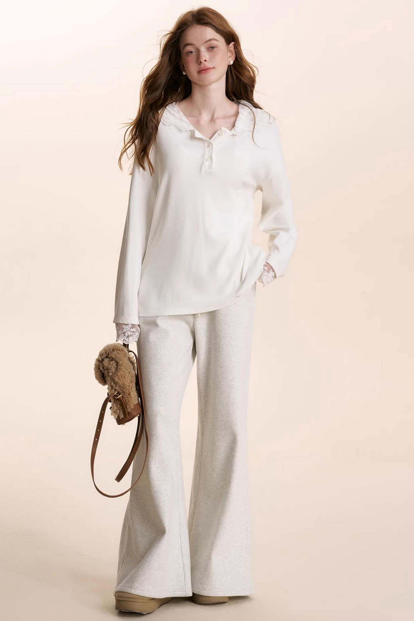 Romantic Lace Patchwork Top