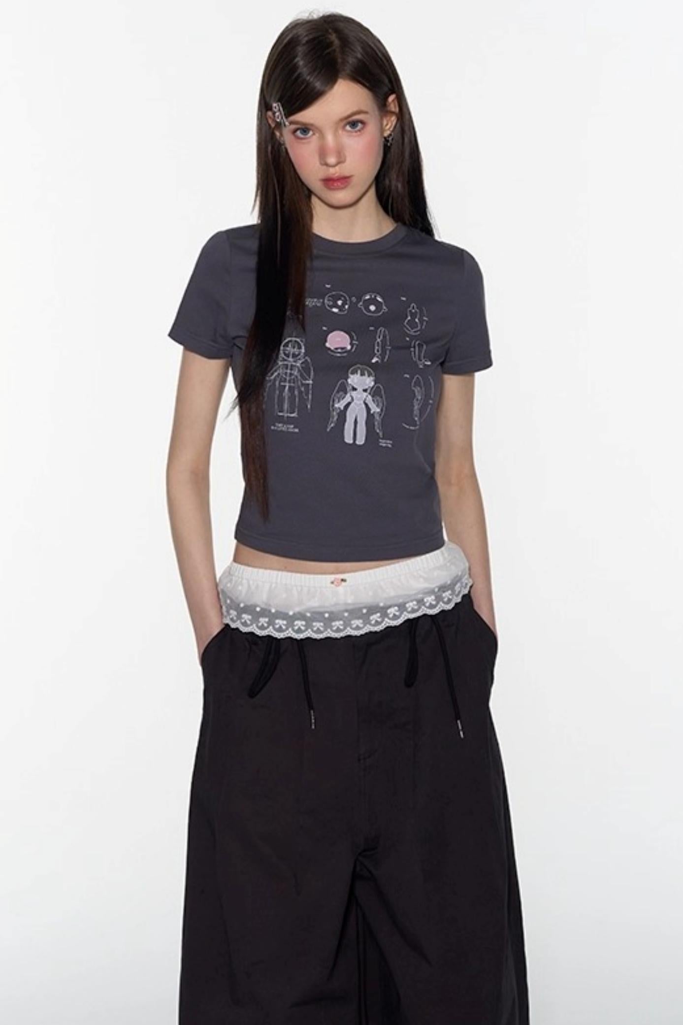 Cargo Drawstring Pants