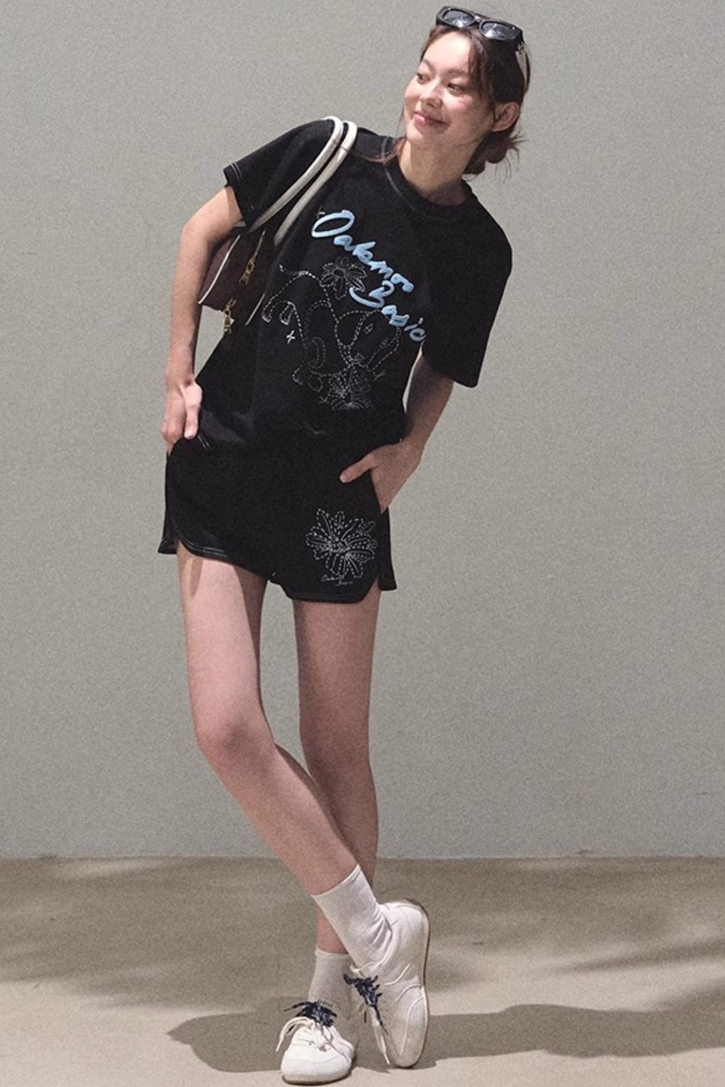 Cotton Lounge Top Shorts Set-Up