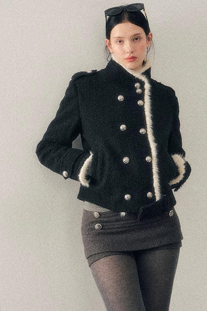 Whispers of Winter Thick Woolen Coat