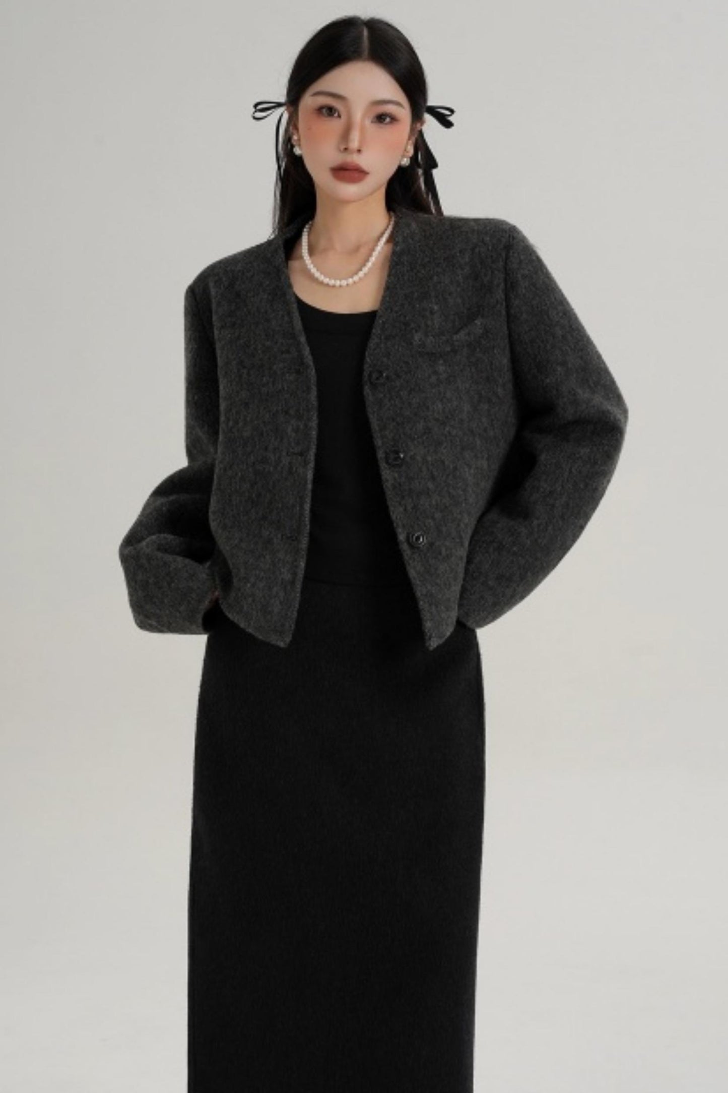 Double-Sided Woolen Coat