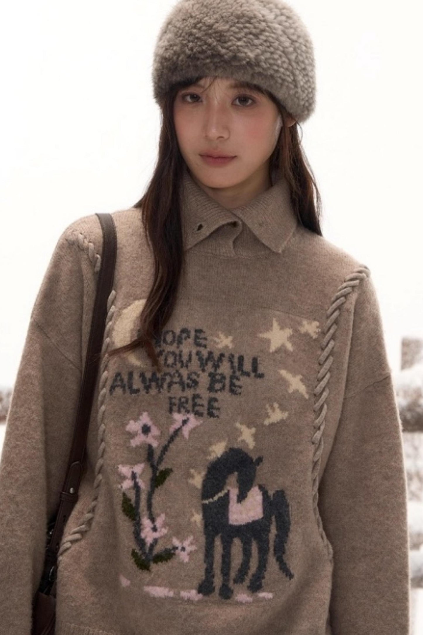 Free-Spirited Knit Sweater