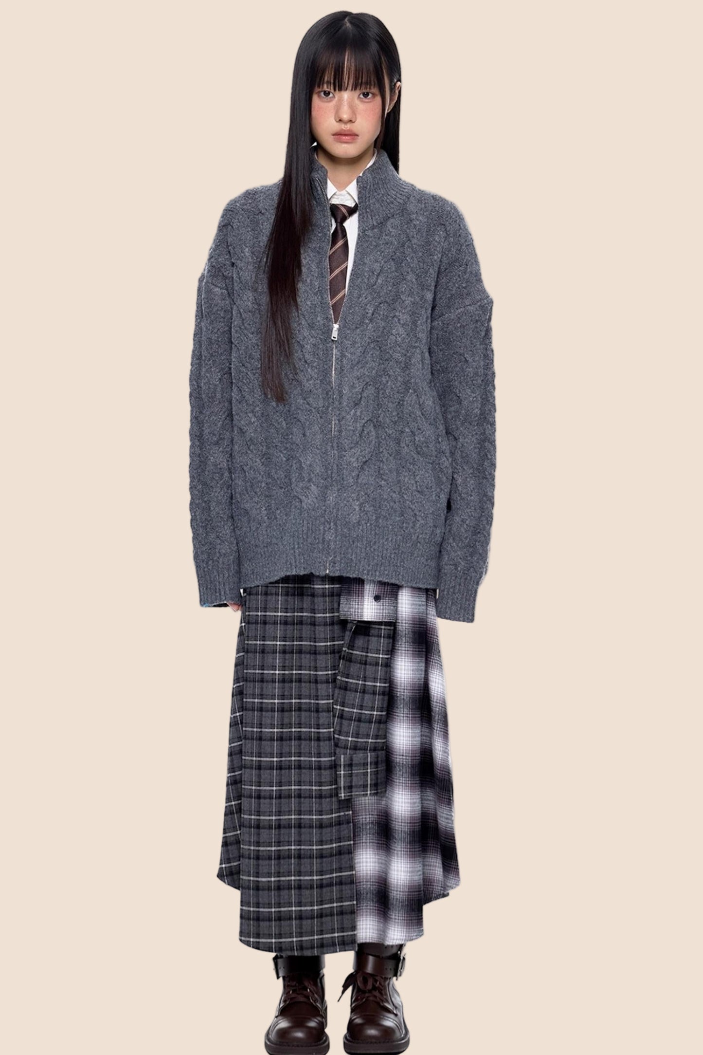 Twisted Knit Cardigan