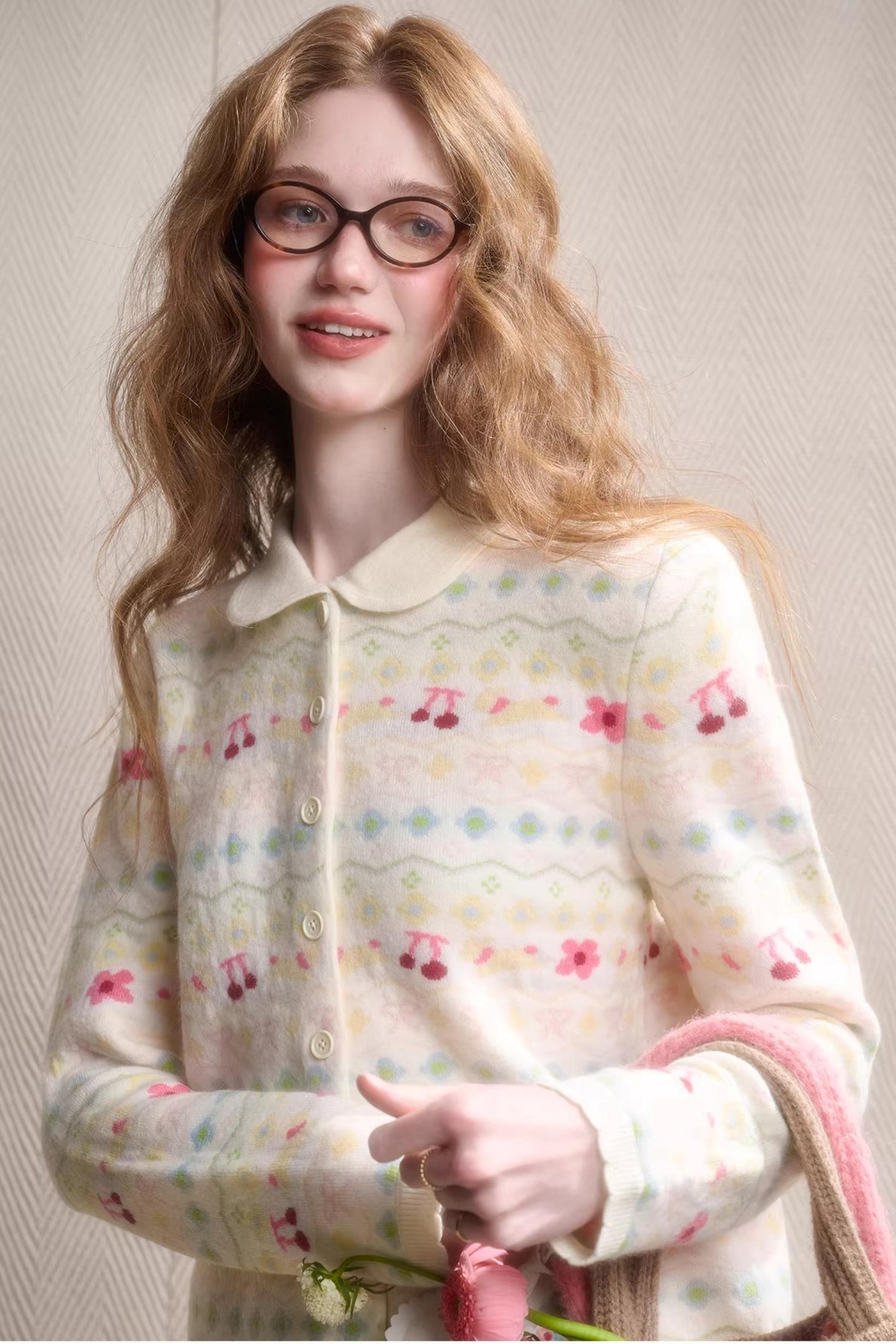 Rainbow Fair Isle Cozy Sweater