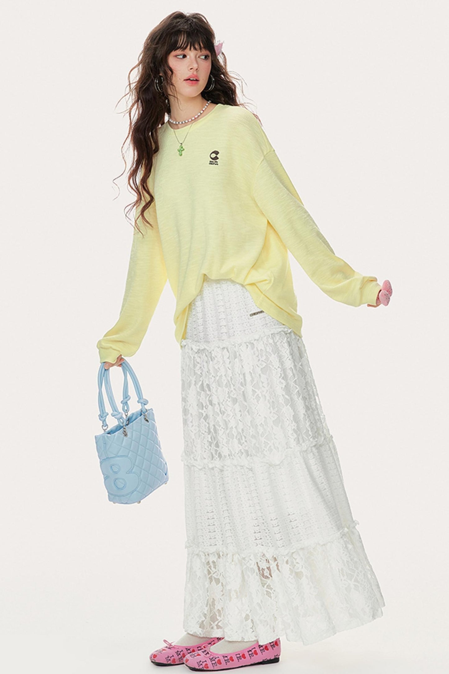 Soft Glutinous Long Sleeve T-Shirt