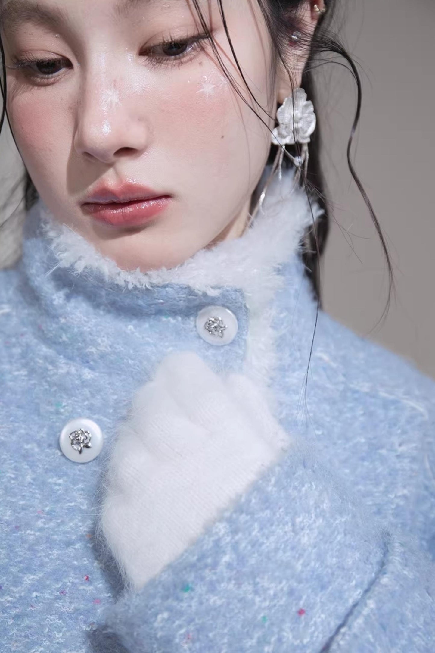 Blue Island Wool Coat