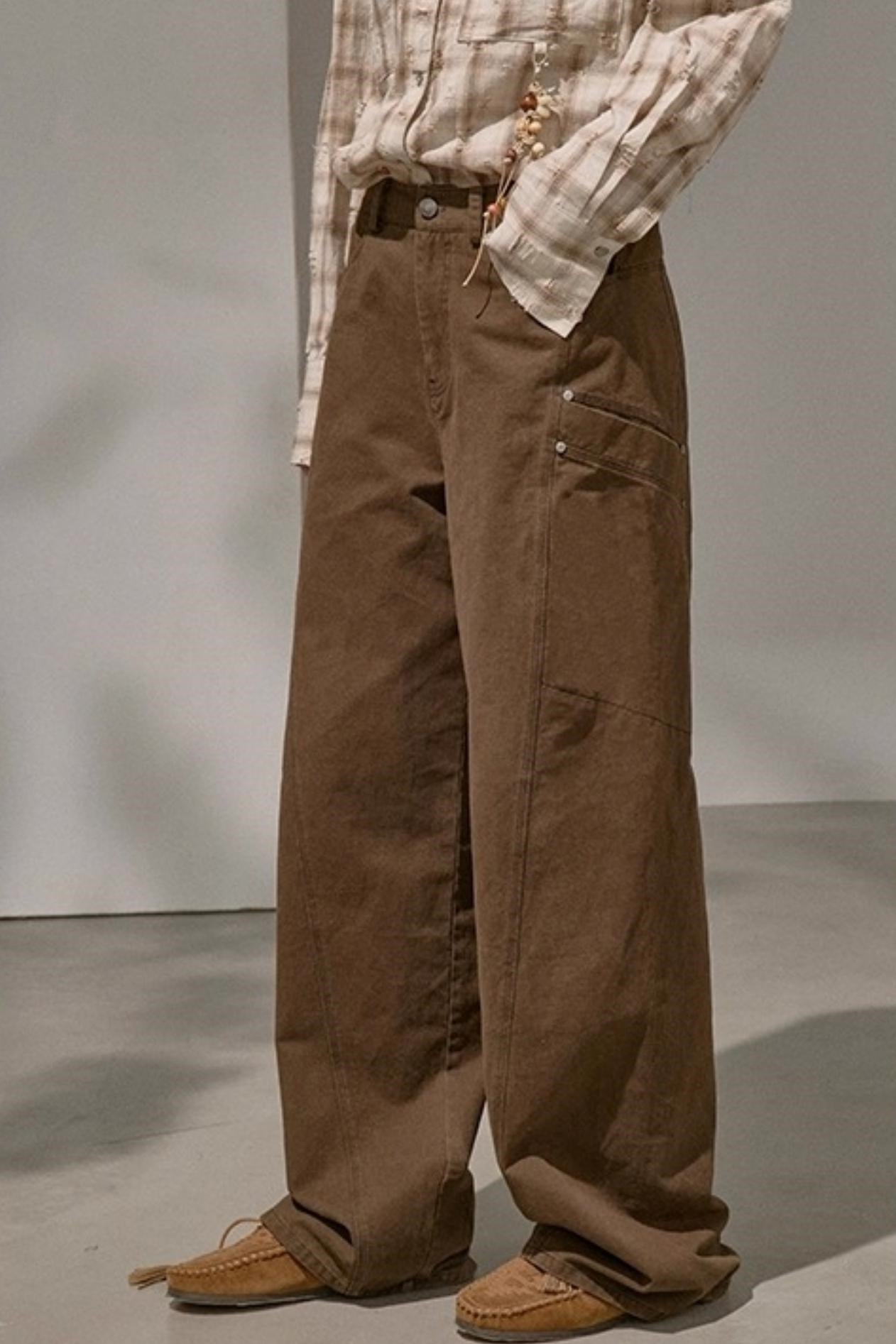 Riveted Cargo Straight Pants