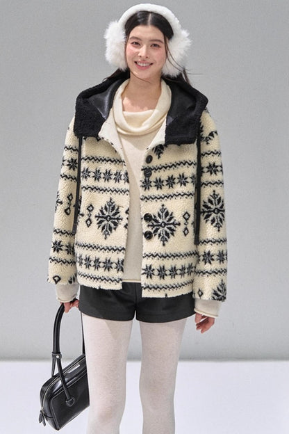 Thickened Hooded Fleece Jacket