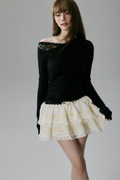 Elegant Sheer T-Shirt