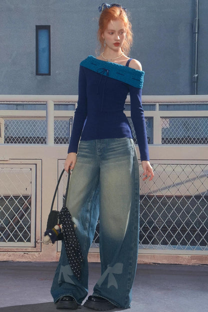 Autumn American Strap Top