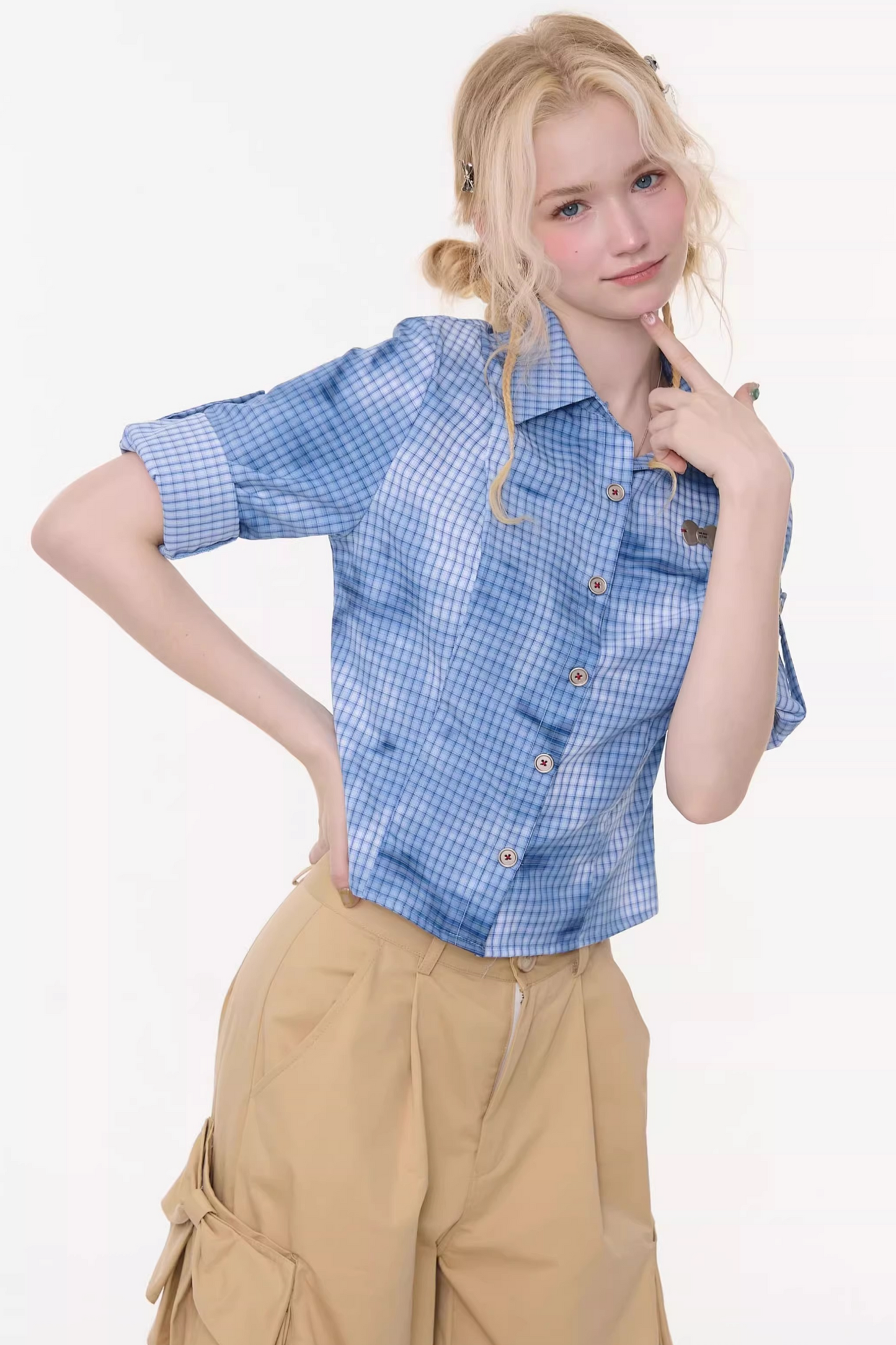 Summer Haze Gradient Blouse