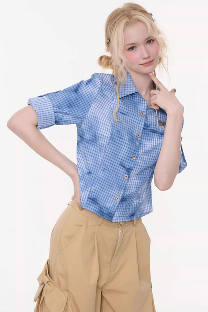 Summer Haze Gradient Blouse