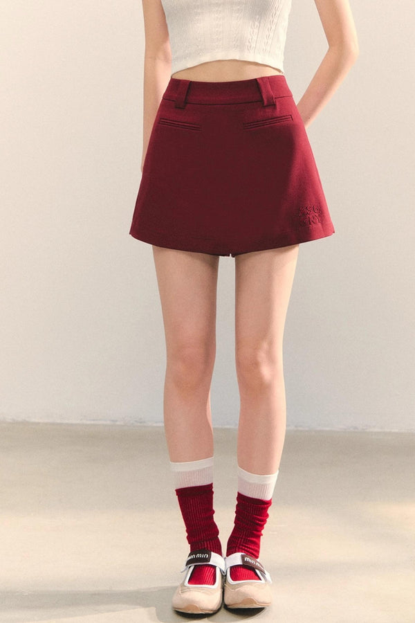 Asymmetrical Denim Jacket Skirt Set-Up