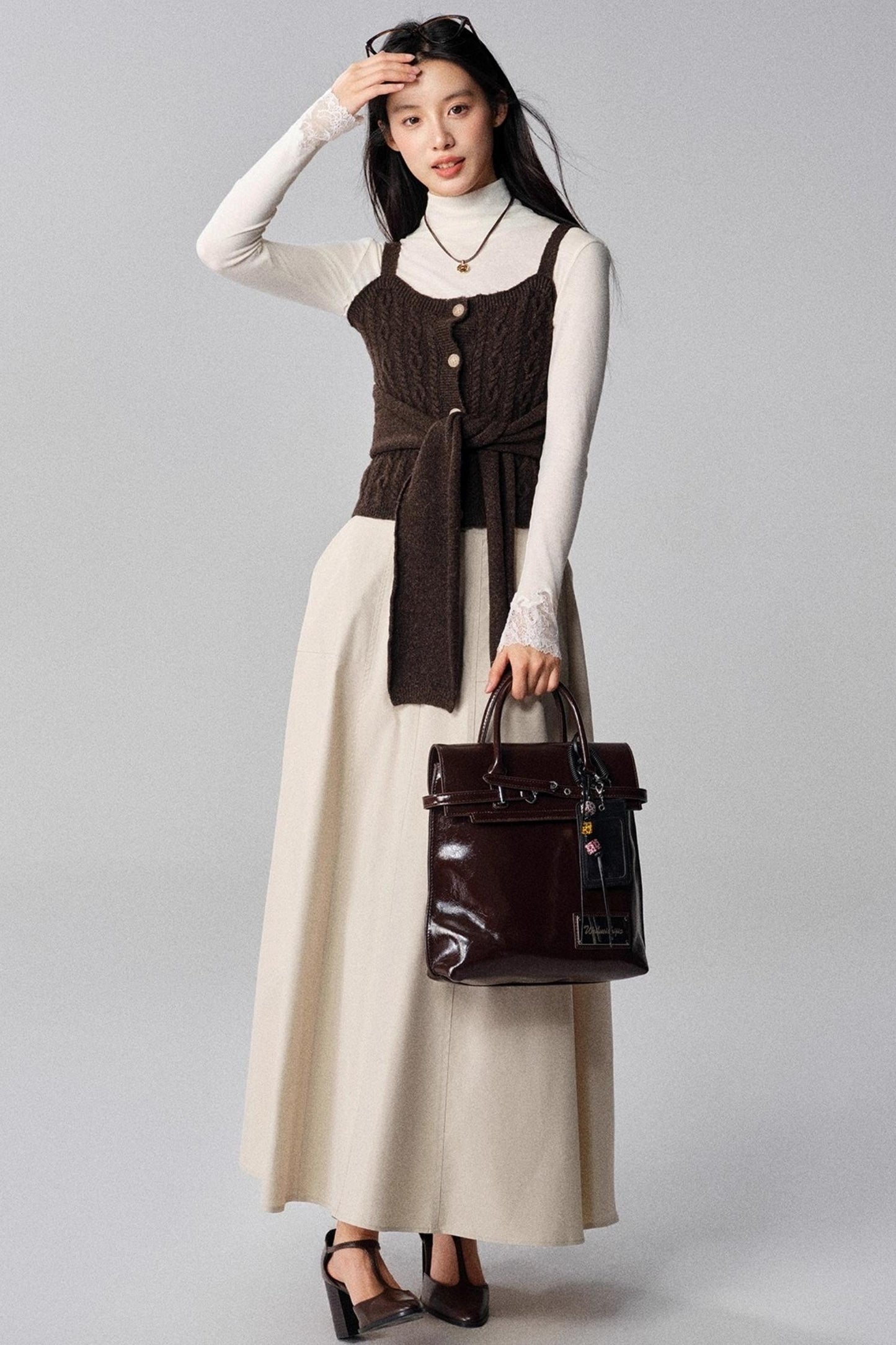 Mountains Knitted Vest