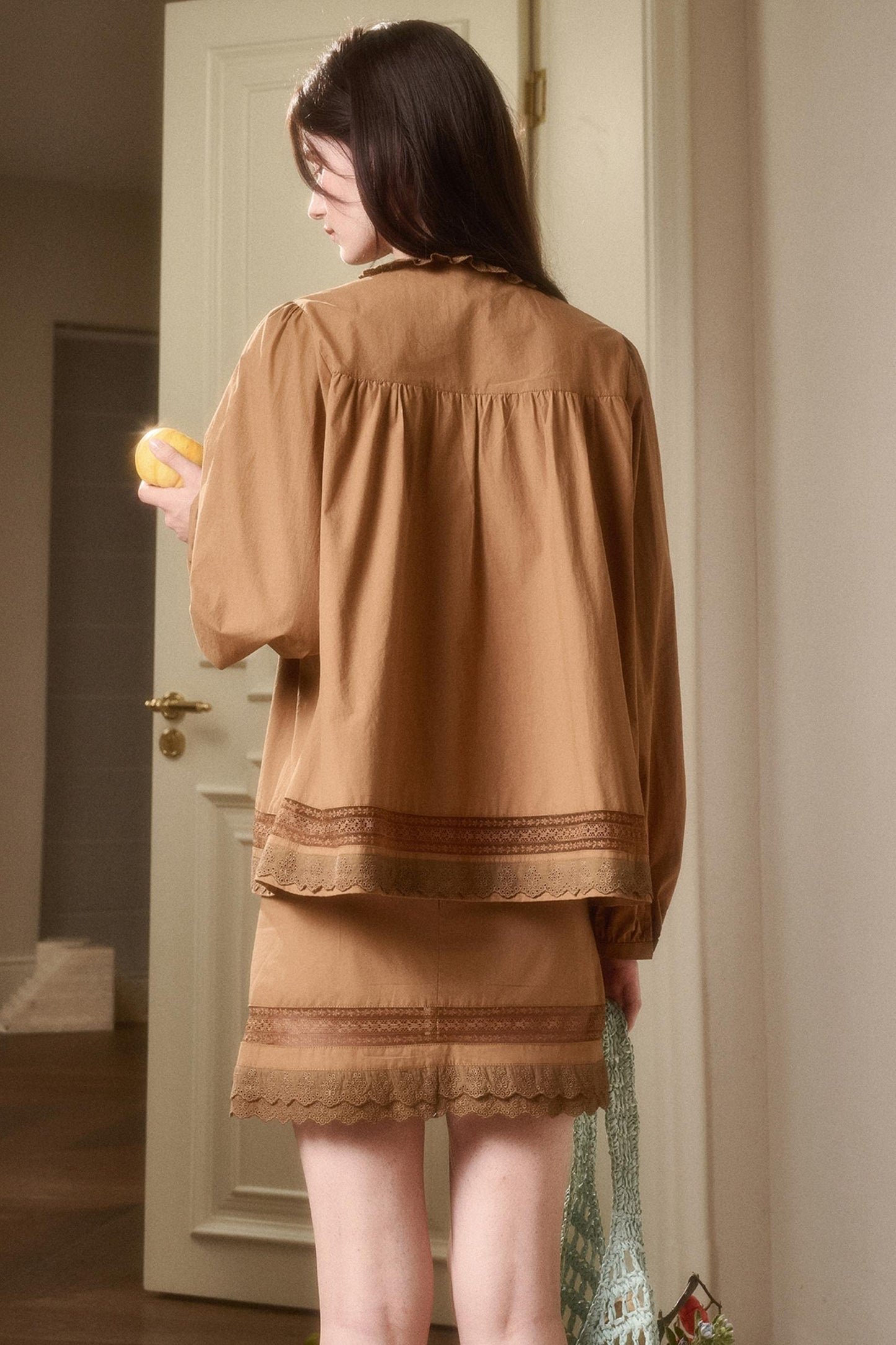 Small World Natural Cotton Skirt Set-Up