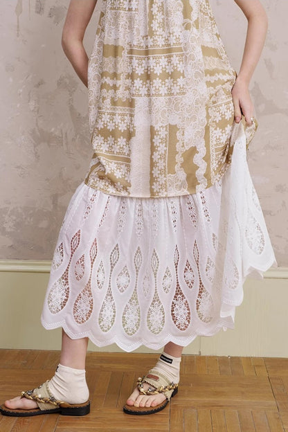 Textured Skirt Dress