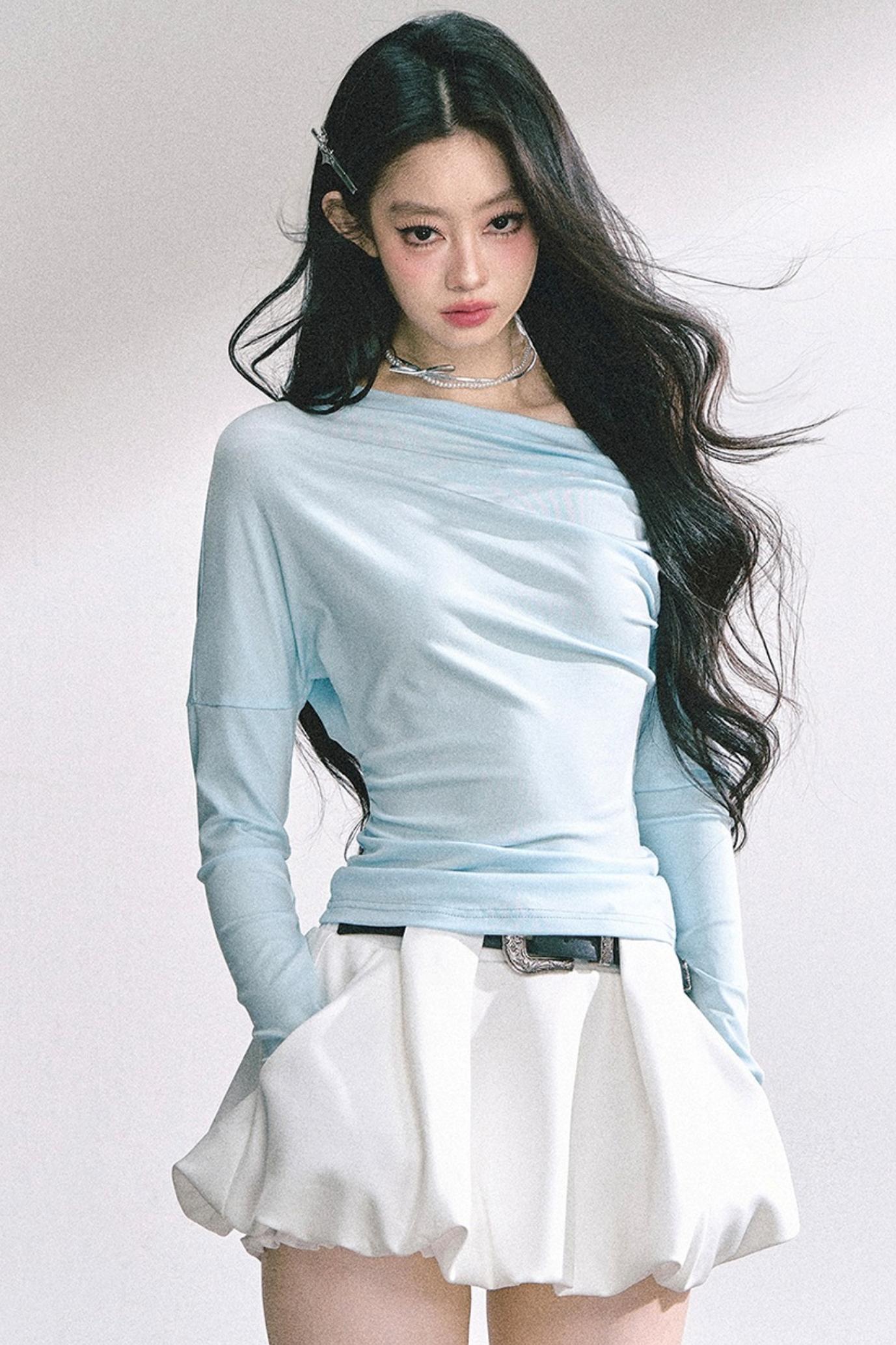 Korean Minimalist Top