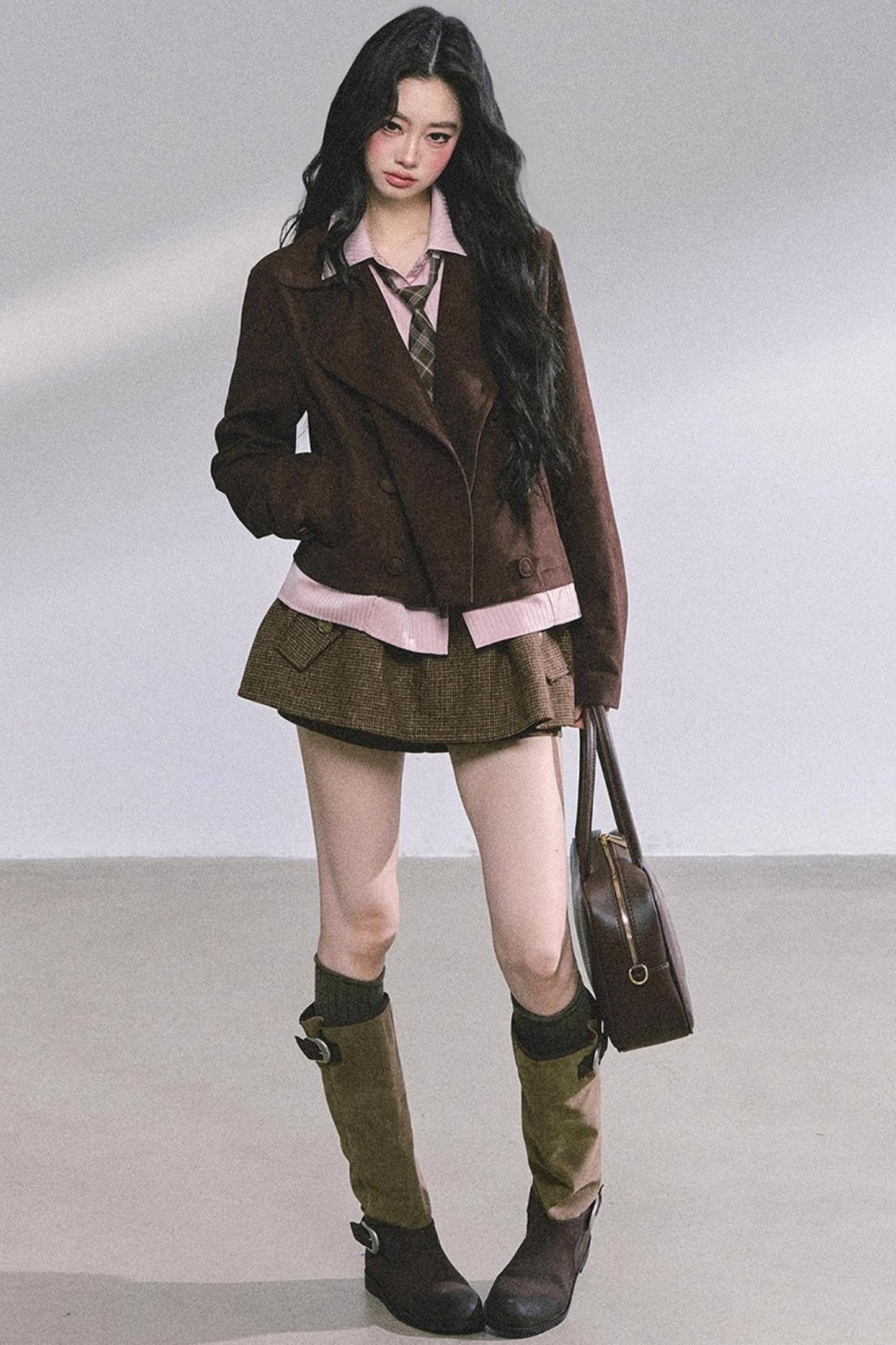 Autumn Collegiate Trench Coat