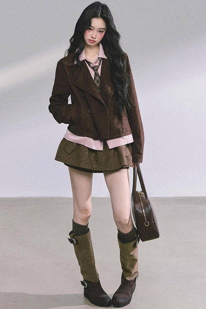 Autumn Collegiate Trench Coat