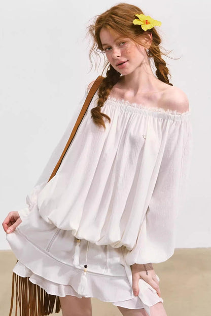 Chill Lace Sunscreen Skirt Set-Up