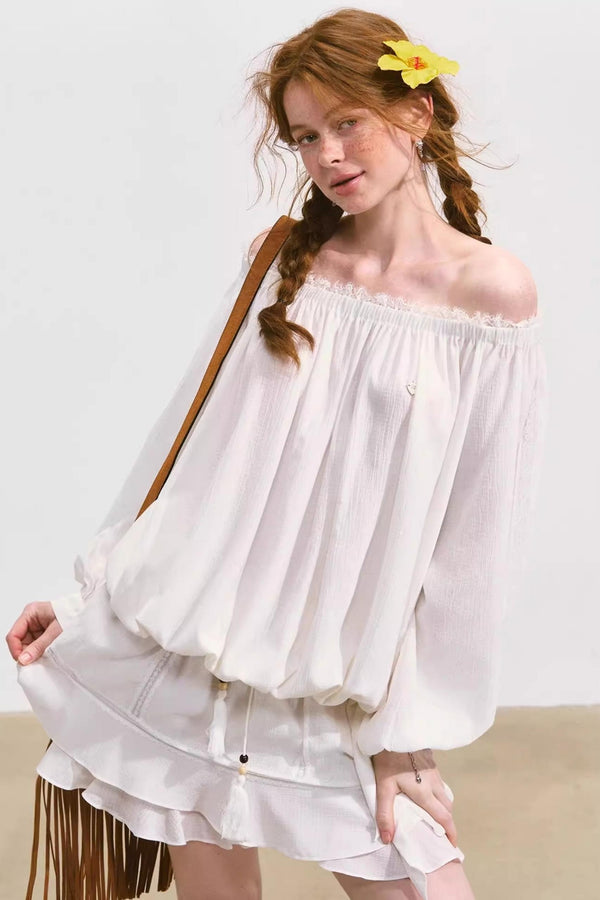 Chill Lace Sunscreen Skirt Set-Up