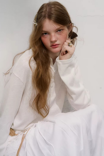 Swaying Silhouette Lace Top