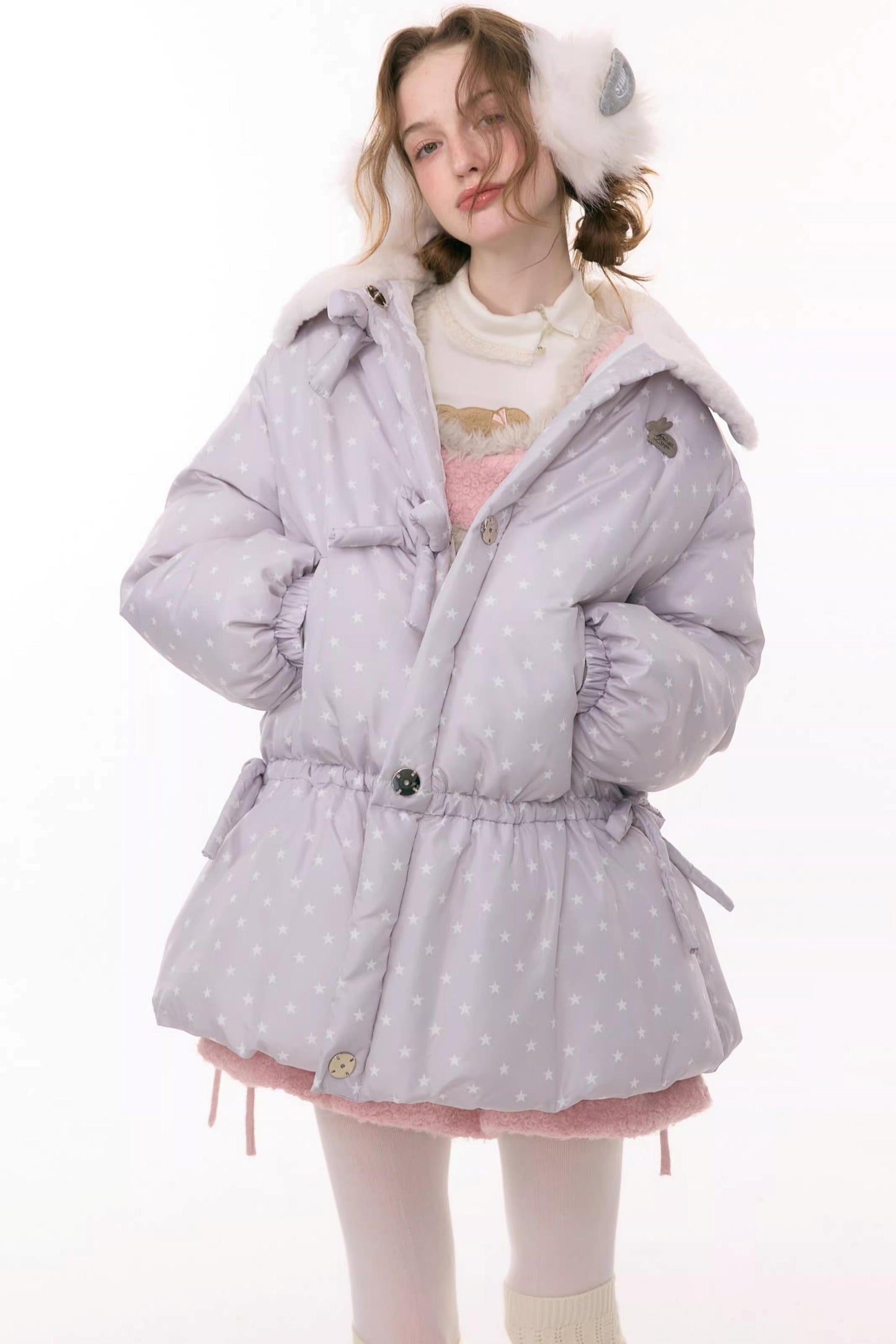 Star Heart Polka Dot Jacket Set-Up