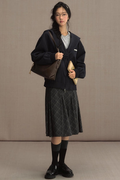 Sea Street Pleated Skirt Set-Up