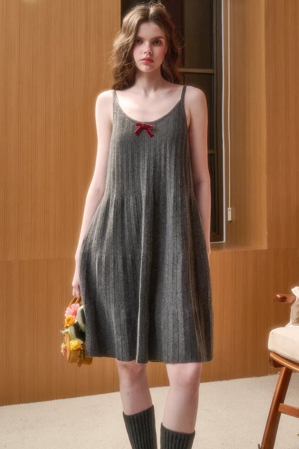 Origami Pleats Fluffy Dress