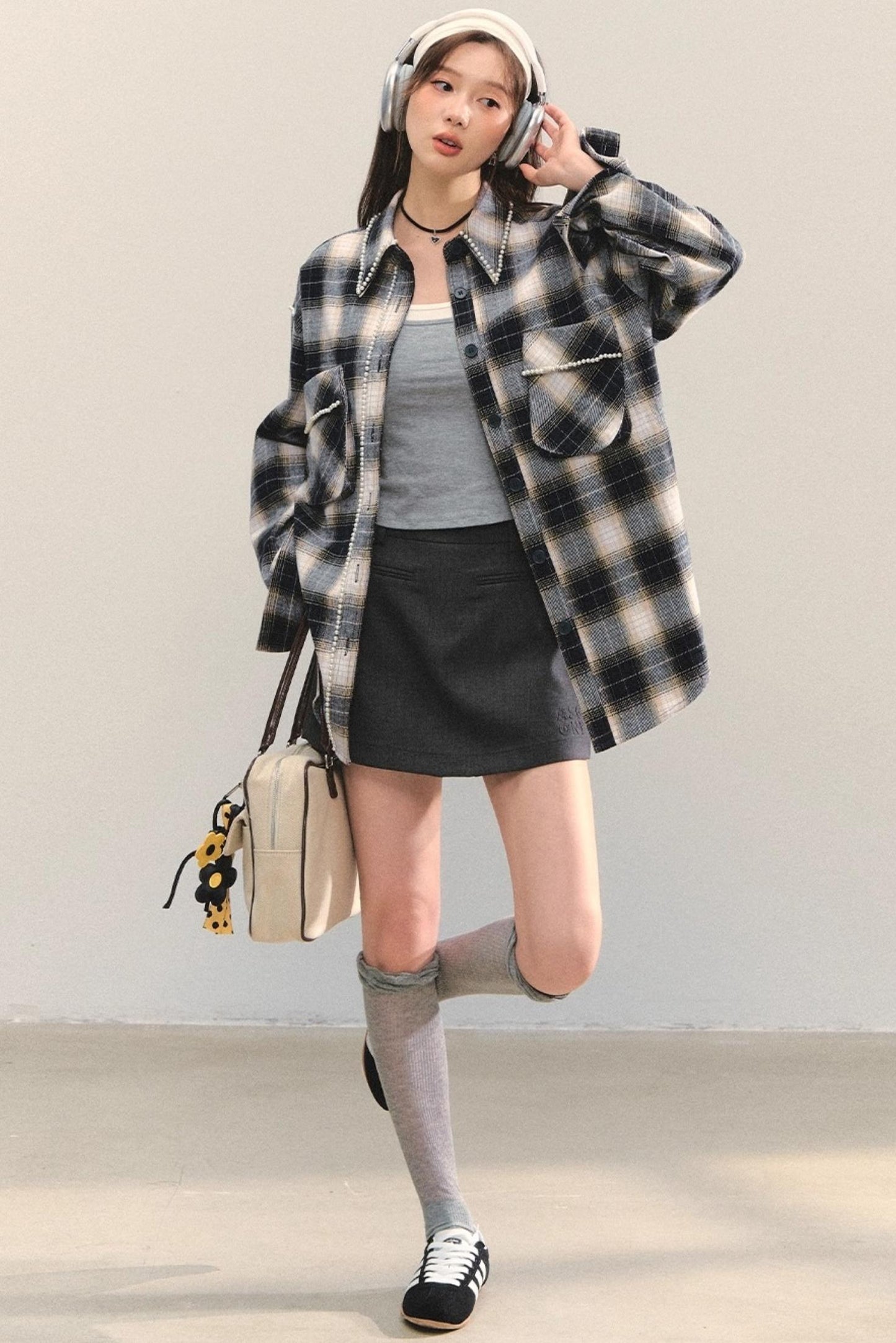 Pearl Plaid Shirt