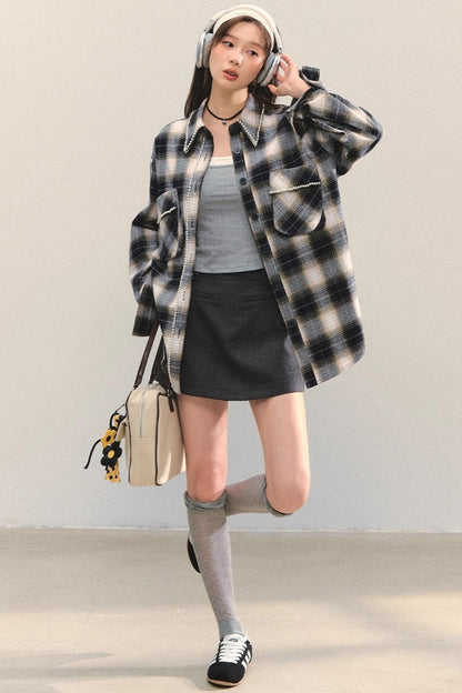 Pearl Plaid Shirt