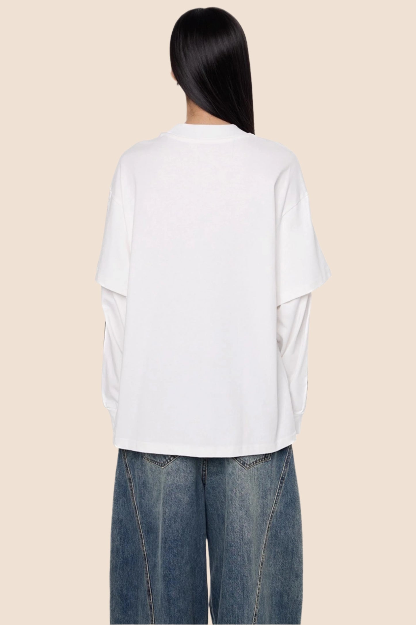 Stripe Long Sleeve Top