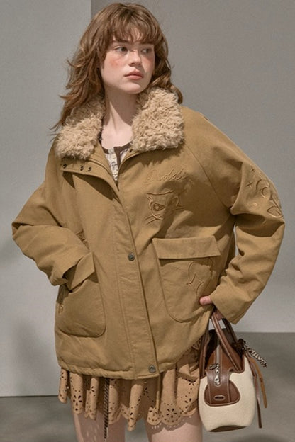 Cascading Vintage Short Skirt