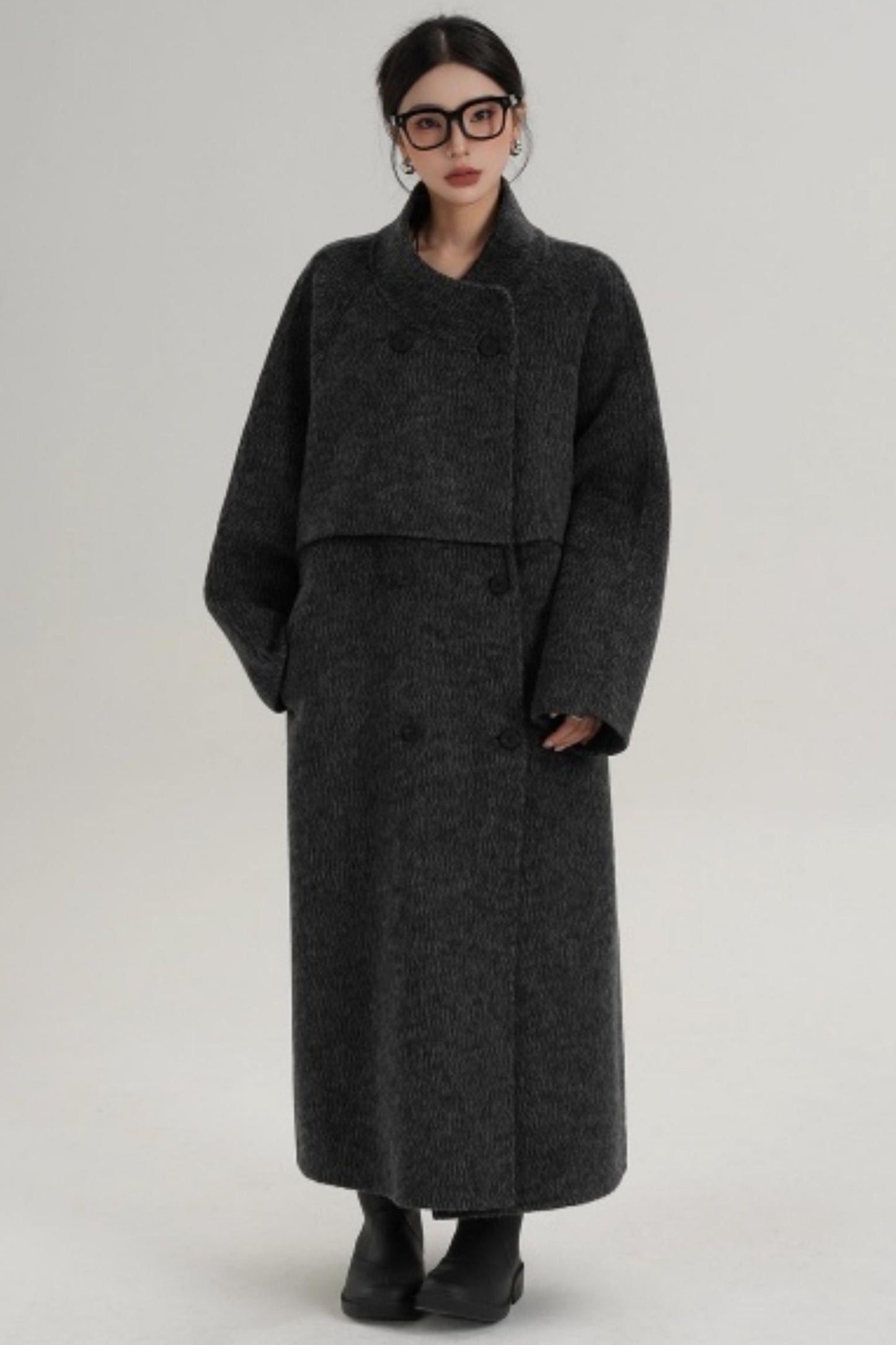 Double-Sided Wool Winter Coat