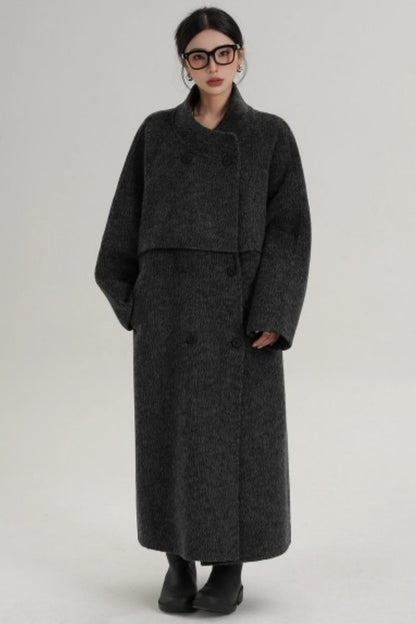 Double-Sided Wool Winter Coat