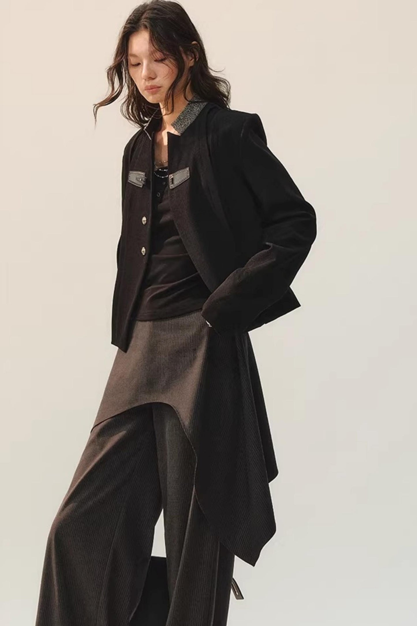 Ink Border Deconstructed Suit