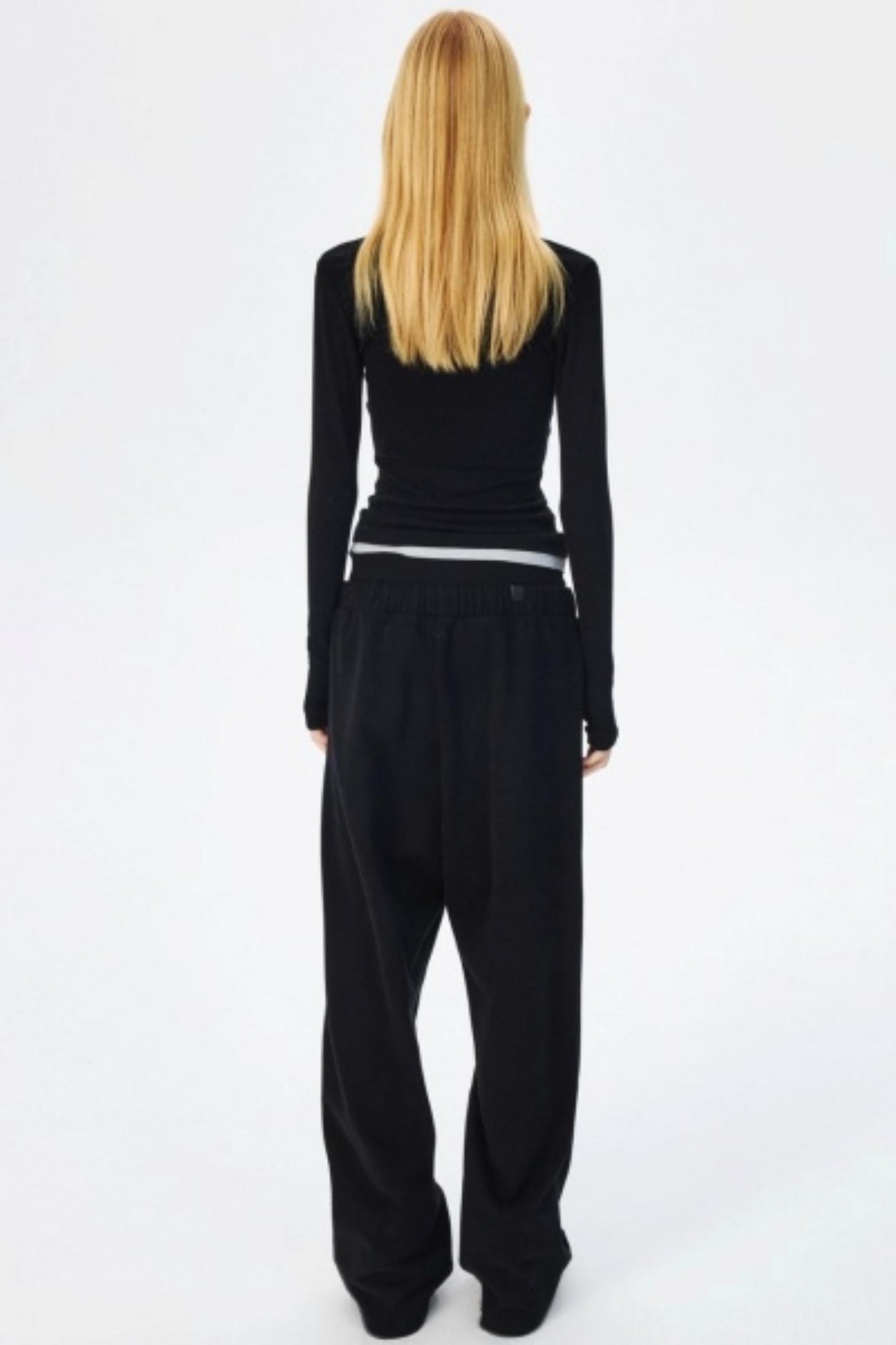 Fur Collar Hooded Sweatshirt Set-Up