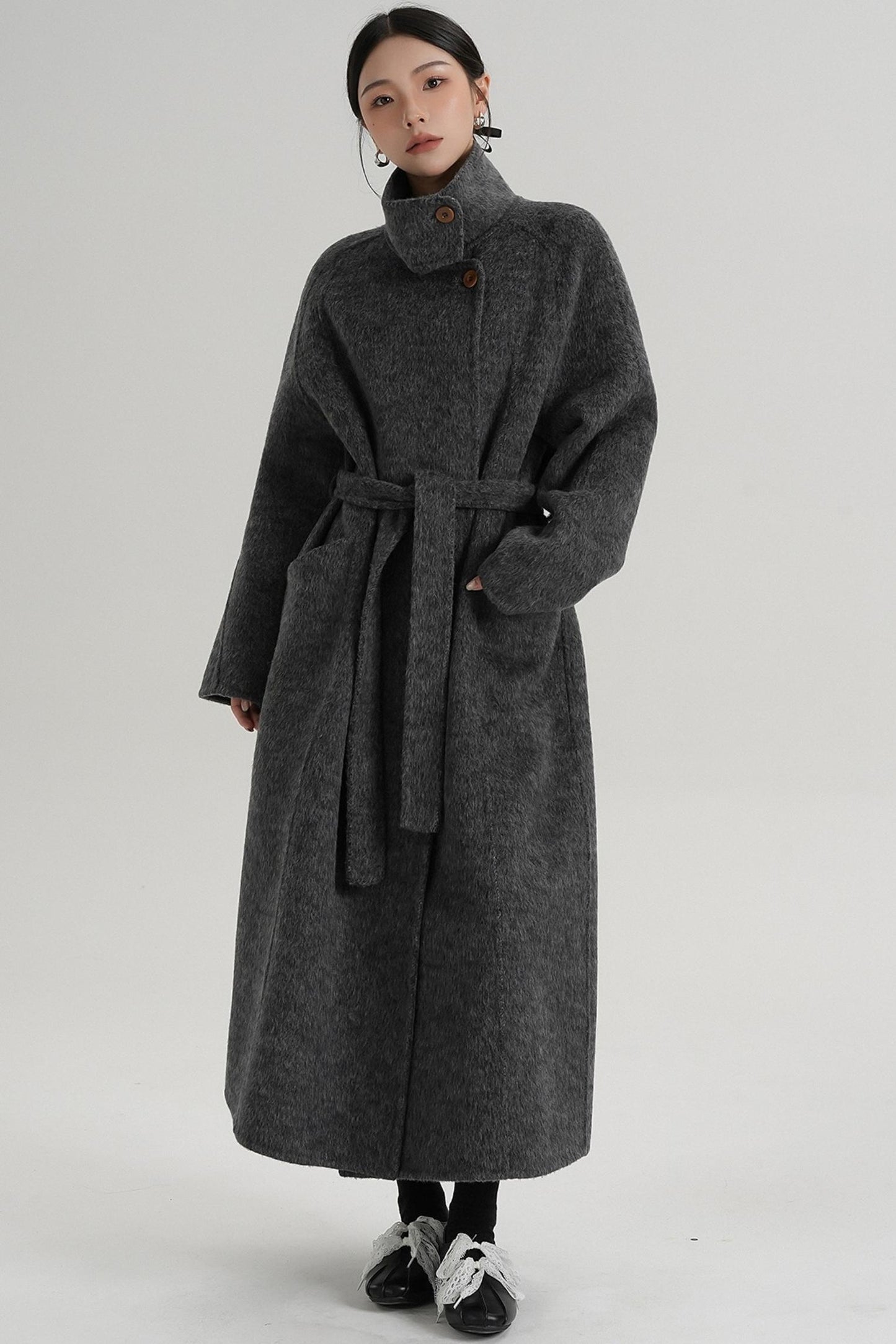 Stand-Up Wool Jacket