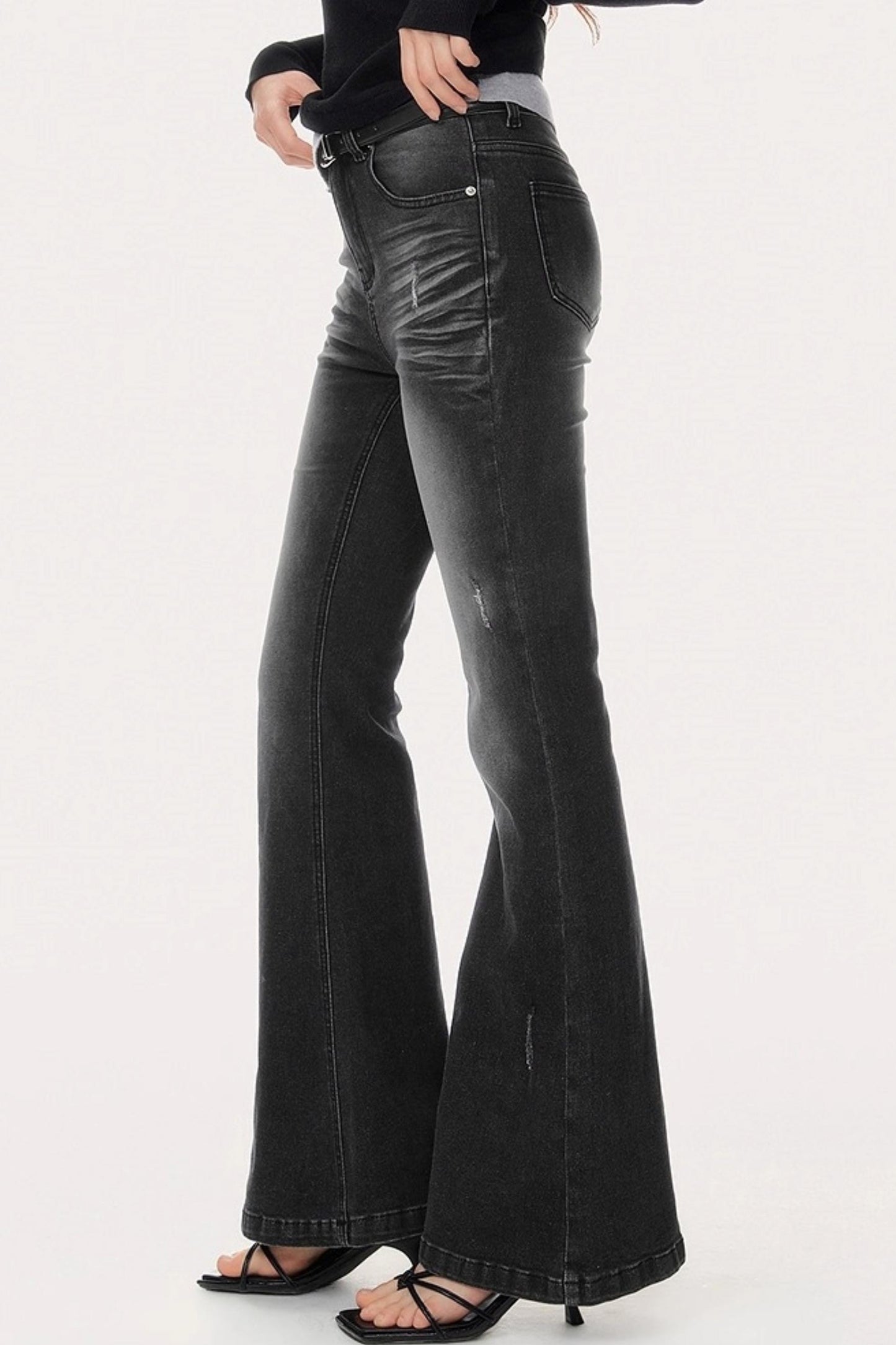 American Retro Micro-Flared Jeans