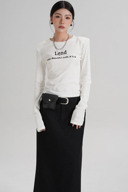 Crewneck Cotton Shirt