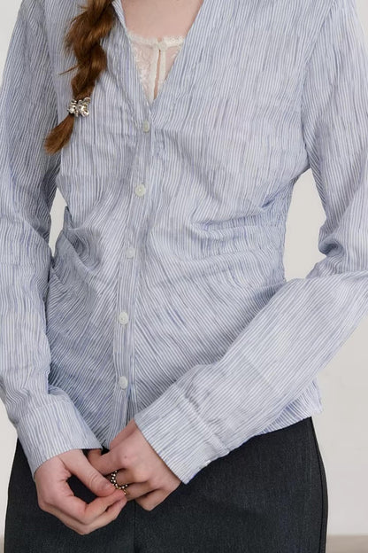 Sea Foam V-Neck Shirt