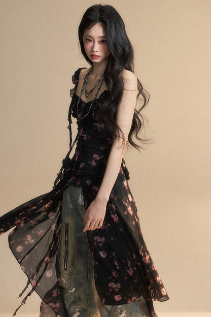 Wildflower Chiffon Top