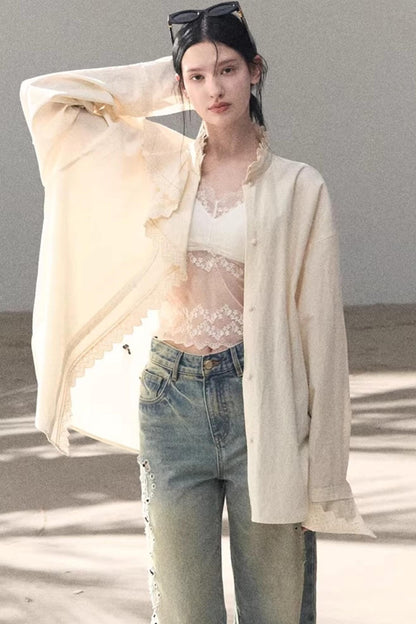 Silk Satin Lace Camisole