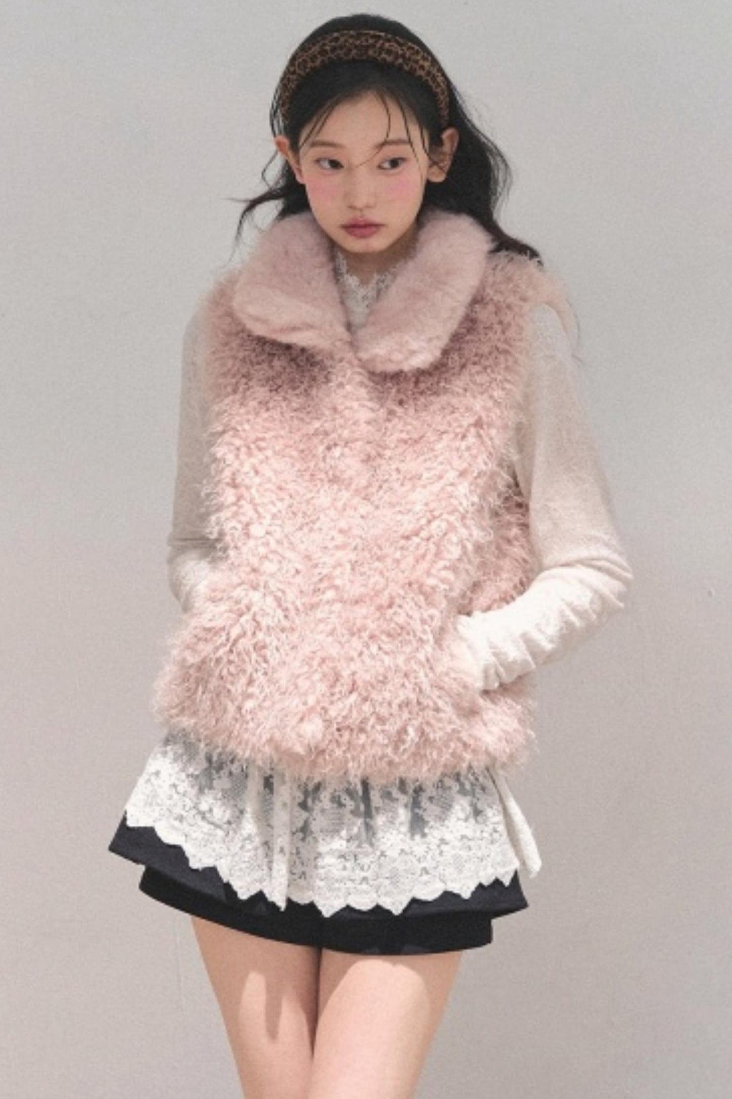 Reversible Faux Fur Vest