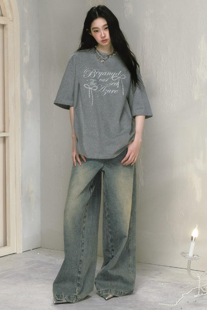 Classic Wide-Leg Jeans Pant